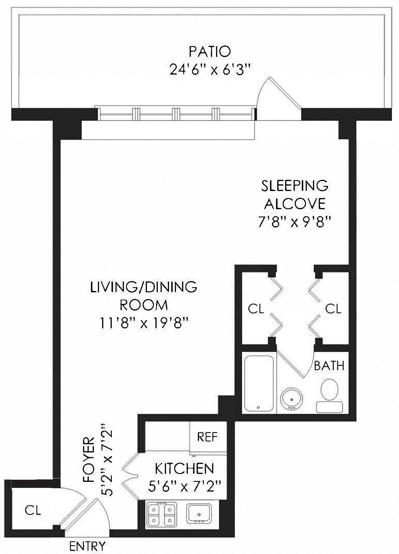 320 East 58th Street Studio-3 Beds Apartment for Rent - Photo Gallery 25